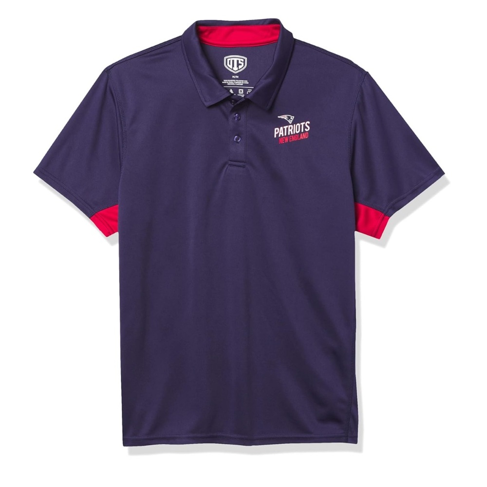 NWT Patriots OTS NFL Polo Shirt